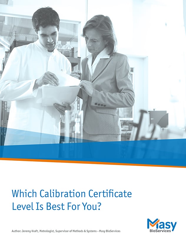 Calibration Certificate Levels Whitepaper